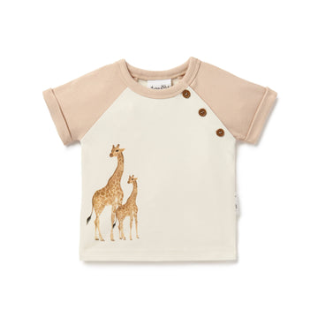 T-shirt Savanna Girafe Print - Baa Bee